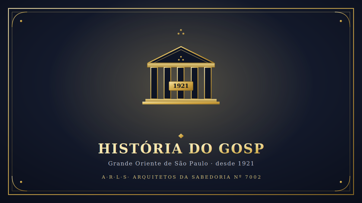 História do GOSP